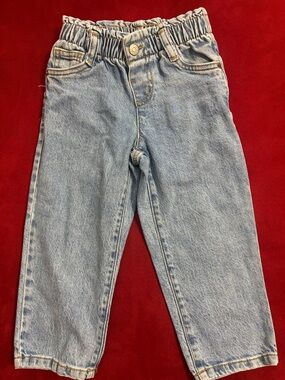 Old Navy Light Wash Elastic-Waist Kids Jeans